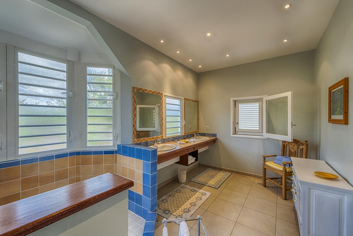 Location villa Saint Martin Terres Basses - villa 4 chambres 8 personnes - A 300m de la plage de Baie aux Prunes - Piscine et Vue mer (33)